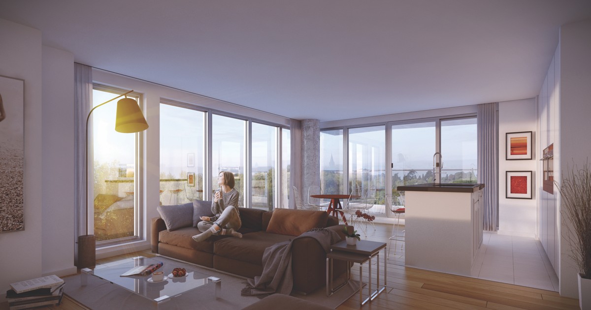 A closer look at Luxury High-Rise Condominiums With Doorman And Steam Rooms